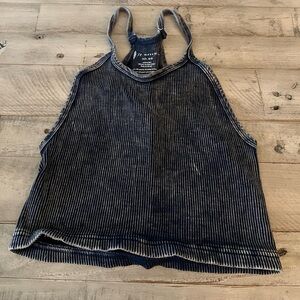 NWOT free people good karma cami washed navy